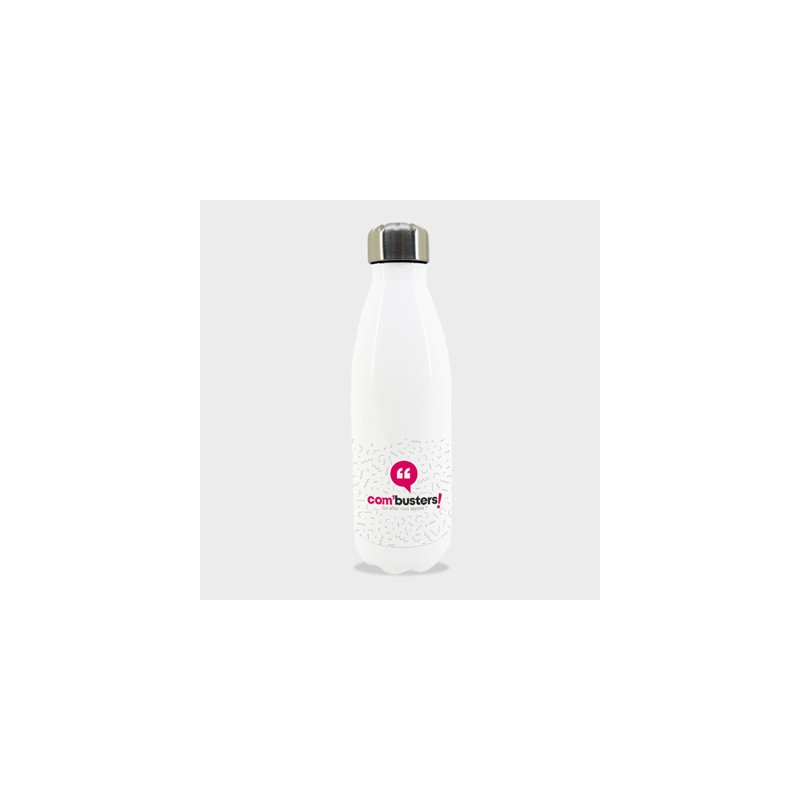 Bouteille isotherme, Objets publicitaires, Bouteille isotherme  personnalisable quadri 50cl