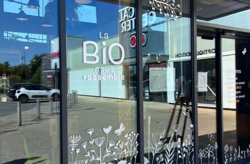 Magasin biocoop à Pornic