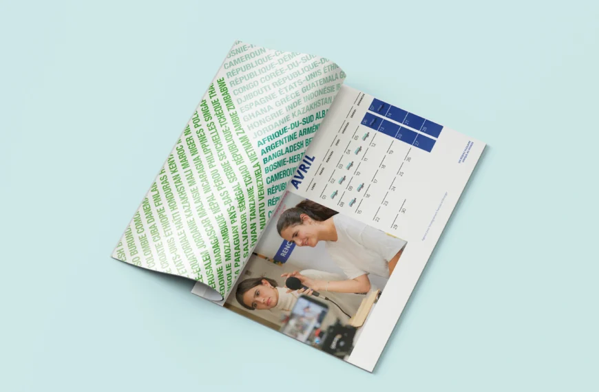 Le calendrier agrafé sur-mesure pour l’AEFE